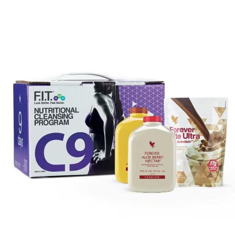 Forever Living - C9 WITH ALOE VERA GEL , BERRY NECTAR - CHOCOLATE -  Nutritional Cleansing Programme